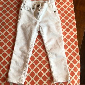 EUC Girls White Pants Size 3-CrewCuts